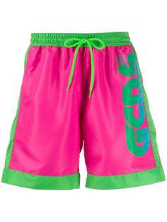 Gcds logo-print swim shorts