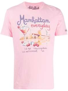 Mc2 Saint Barth футболка с принтом Manhattan