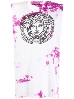 Versace футболка Medusa с принтом тай-дай