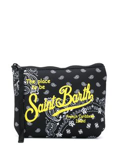 Mc2 Saint Barth клатч с принтом
