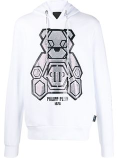 Philipp Plein худи с декором Teddy Bear