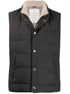 Brunello Cucinelli жилет на кнопках