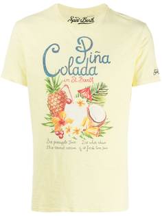 Mc2 Saint Barth футболка с принтом Pina Colada