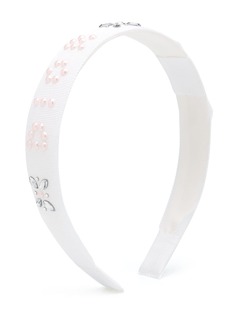 Baby Dior ободок с логотипом