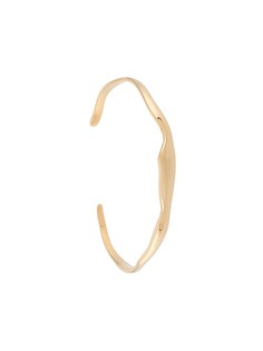 BAR JEWELLERY широкий браслет-кафф Ripple
