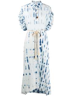 Nanushka расклешенное платье миди