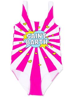 Mc2 Saint Barth Kids купальник Cara с логотипом
