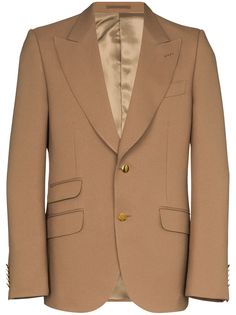 Gucci однобортный пиджак