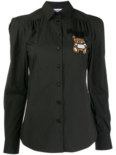 Moschino рубашка с вышивкой