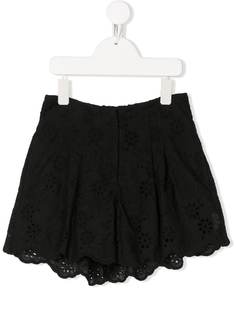 Monnalisa шорты с бахромой