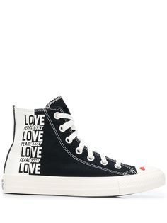 Converse кеды с принтом Love Fearlessly