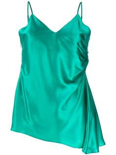 Mm6 Maison Margiela draped spaghetti-straps blouse