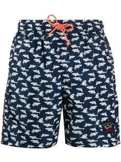 Paul & Shark плавки-шорты с принтом