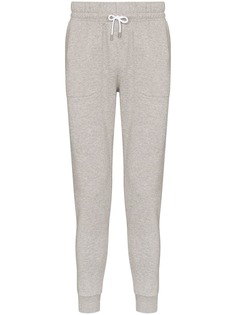 Maison Kitsuné Lotus Fox embroidered-motif track pants