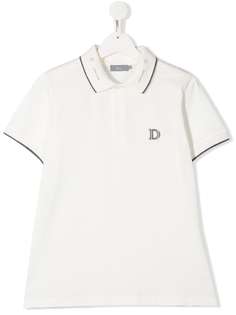 Baby Dior TEEN embroidered logo polo shirt