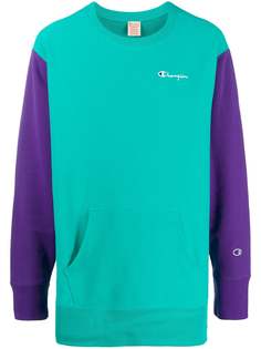 Champion толстовка с вышитым логотипом и вставками