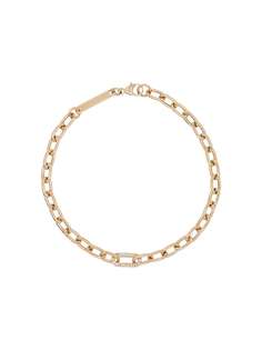Zoe Chicco 14kt gold chain pavé diamond bracelet