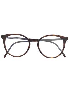 Saint Laurent Eyewear очки в круглой оправе