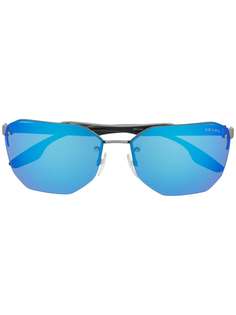 Prada Eyewear солнцезащитные очки PS54VS без оправы