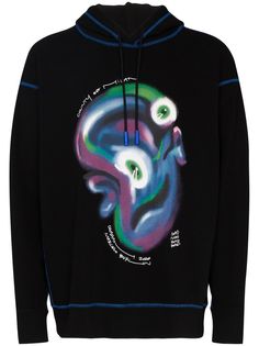 MARCELO BURLON COUNTY OF MILAN худи с принтом Mad Face