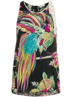 RedValentino топ с принтом