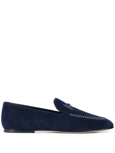 Tods декорированные лоферы Tod`S