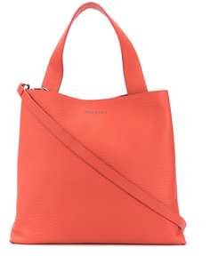 Orciani soft logo plaque tote bag