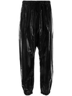 MARCELO BURLON COUNTY OF MILAN спортивные брюки с голографическим эффектом