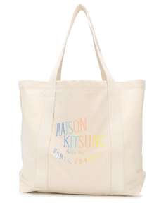Maison Kitsuné сумка-тоут с логотипом