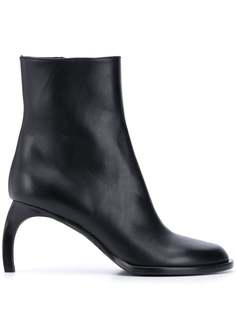 Ann Demeulemeester ботильоны на изогнутом каблуке