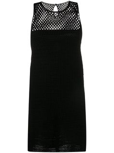 Prada Pre-Owned трикотажное платье А-силуэта