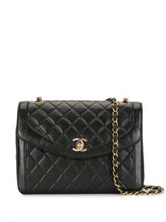 Chanel Pre-Owned стеганая сумка на плечо 1992-го года с логотипом CC