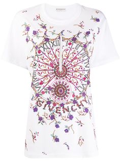 Givenchy футболка с принтом