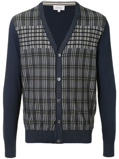 Brioni кардиган в клетку