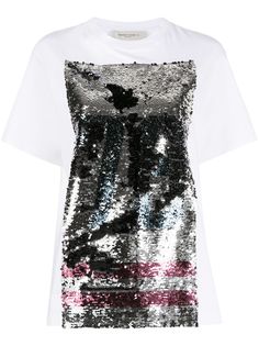 Golden Goose футболка с пайетками