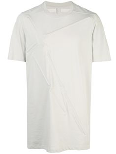 Rick Owens футболка с тисненой отделкой
