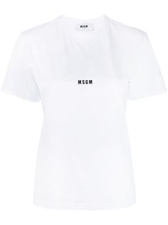 MSGM футболка с логотипом