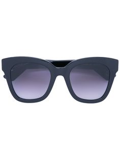 Gucci Eyewear солнцезащитные очки с утолщенной квадратной оправой