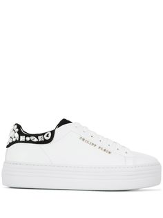 Philipp Plein кроссовки с кристаллами