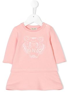 Kenzo Kids embroidered lion head jumper