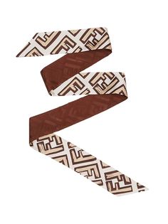 Fendi шарф с логотипом