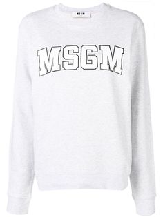 MSGM толстовка с принтом логотипа