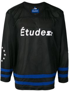 Etudes свитер с логотипом спереди