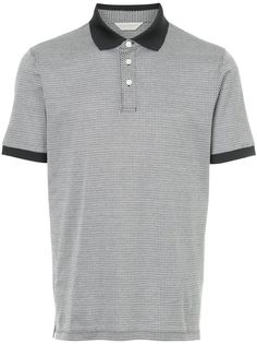 Gieves & Hawkes patterned polo shirt