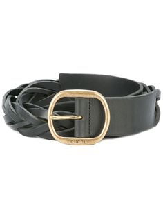 Gucci плетеный ремень