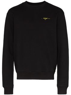 Off-White толстовка с принтом Arrow