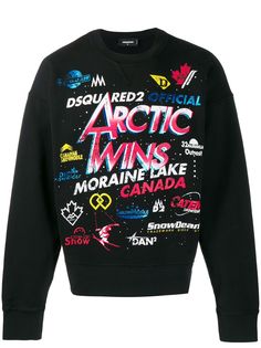 Dsquared2 толстовка с принтом