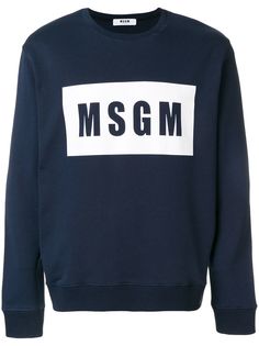 MSGM толстовка с логотипом