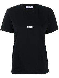 MSGM футболка с логотипом