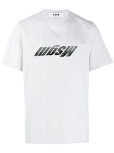 MSGM футболка с логотипом